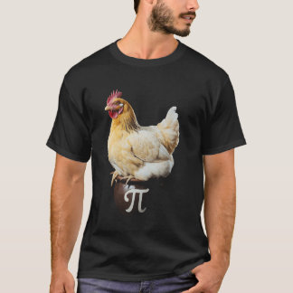 Pi-Tag-Huhn-Mathe-Lehrer-Student-Professor-Wortspi T-Shirt