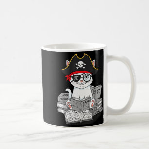 Pi-Tag-Mathe-Katzen-Nerd-Mathe-Pirat-Lehrer-Studen Kaffeetasse