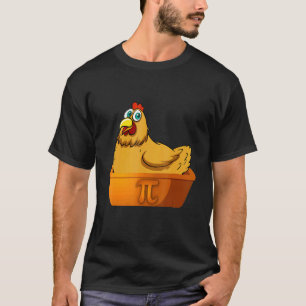 Pi-Tag-Mathematik-Hühnchen-Pot-Pie-Geek-Nerd-Mathe T-Shirt