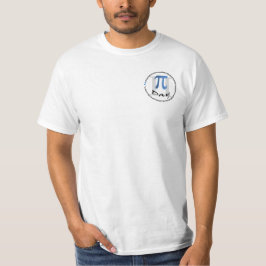 Pi Tag mit Vorder- und Rückseite T-Shirt