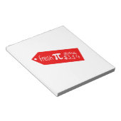Pi-Tag Notizblock (angewinkelt)