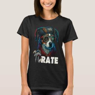 Pi-Tag-Pirat-Hund 3 14 Lustiger Mathe-Naturwissens T-Shirt