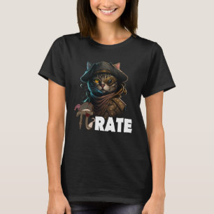 Pi-Tag-Pirat-Katze 3 14 Mathe-Wissenschaft-Lehrer T-Shirt