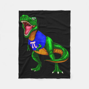 Pi-Tag-Rex-Dinosaur-T-Shirt-Mathe-Geschenk-Männer- Fleecedecke
