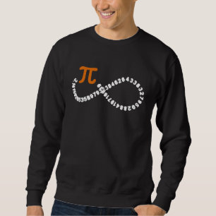 Pi-Tag-Unendlichkeitssymbol-Math-Nerd-Geek-Unendli Sweatshirt