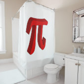 Pi the Constant In 3D Duschvorhang (Beispiel)
