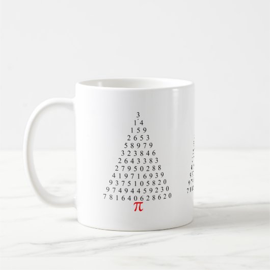Pi Tree Triangle Tasse (Links)