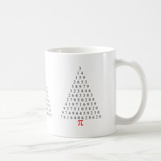 Pi Tree Triangle Tasse (Rechts)