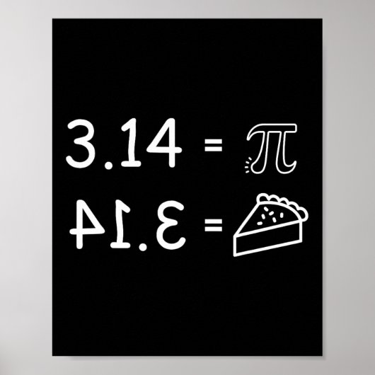 Pi Verschwörung Pie Fun Pi Day Match Poster (Vorne)