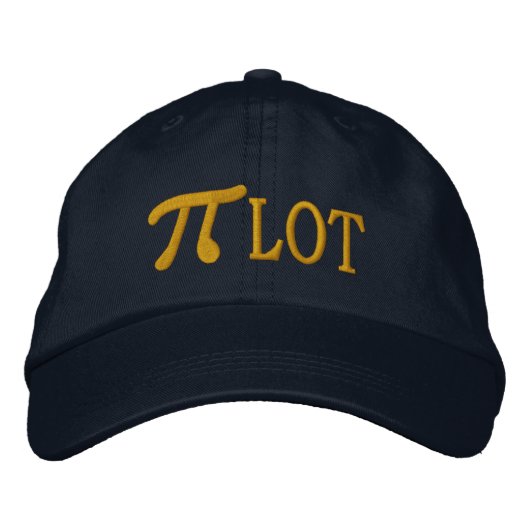 Pi... VIEL Bestickte Kappe (Vorderseite)