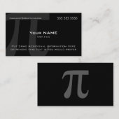 Pi Visitenkarte (Vorne/Hinten)