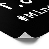 Pi vs Pie Mind Blown! Poster (Ecke)