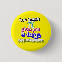 Pi Witz, Mathe Pun, Funny Mathe Button, Lehrer Abz Button