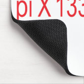 pi X 1337% = 42 Mousepad (Ecke)