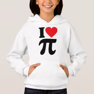 Pi-Zahl Junger Mathe-Geek Liebe Hoodie