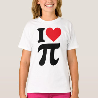 Pi-Zahl Schüler Liebe Mathe-Symbol T-Shirt