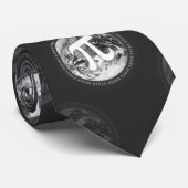 Pi Zahlenmuster | NERD Krawatte (Gerollt)