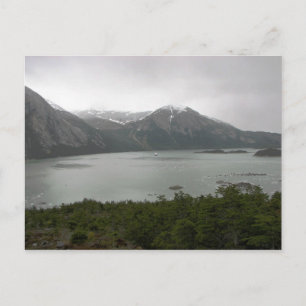 Pia Fjord, Chile mit Mare Australis vor Anker Postkarte