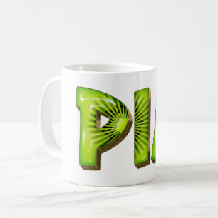 Pia Name Kiwi Style Tasse Teetasse Kaffeetasse