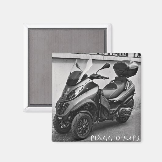 Piaggio MP3 Magnet (Vorderseite/Rückseite)