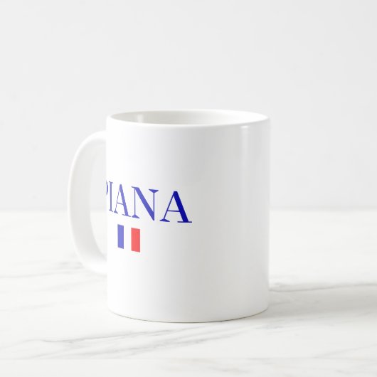 PIANA Frankreich Kaffeetasse (Vorderseite Links)