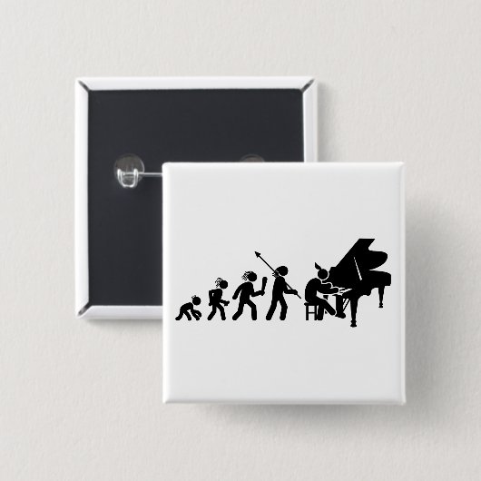 Pianist Button (Vorne & Hinten)
