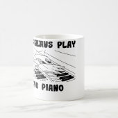 Pianist Design Flügel Kaffeetasse (Mittel)