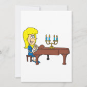 Pianist Einladung (Vorderseite)