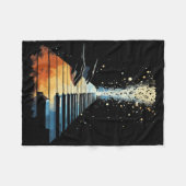 Pianist Fleecedecke (Vorderseite (Horizontal))