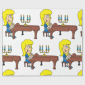 Pianist Geschenkpapier (Flach)