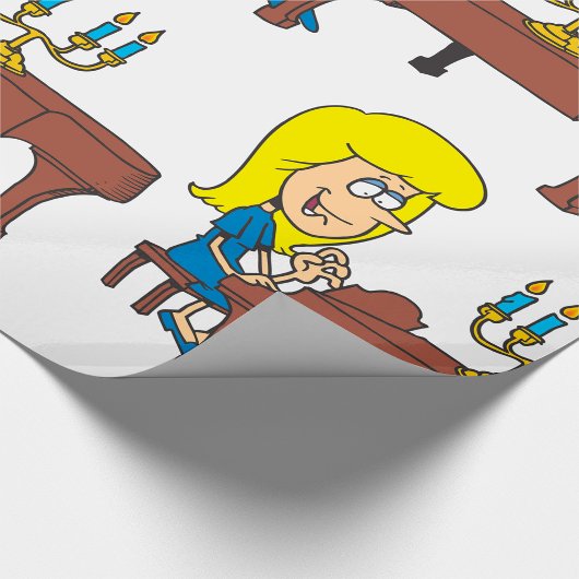 Pianist Geschenkpapier