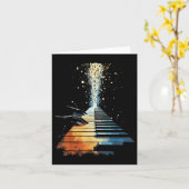 Pianist Karte (Gelbe Blume)