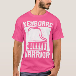 Pianist Keyboard Krieger Orchester Musiker T-Shirt