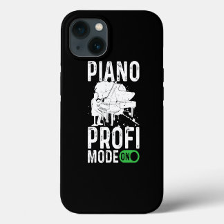 Pianist Klaviertastaturist Piano Profi Modus Ein iPhone 13 Hülle