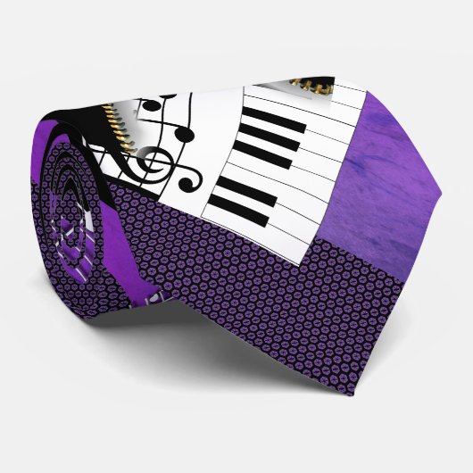 Pianist Krawatte (Gerollt)