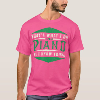 Pianist Musiker - Tasteninstrument Pia T-Shirt