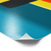 Pianist - originelle Ölmalerei Fotodruck (Ecke)