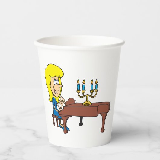 Pianist Pappbecher (Vorderseite)