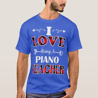 Pianist Pianist Valentinstag T-Shirt