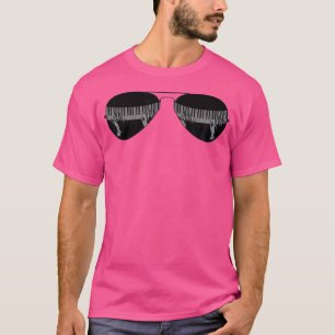 Pianist Pianisten Klavier - Musiker Musik Tasten A T-Shirt