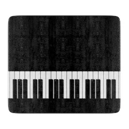 Pianist Piano Keyboard Black and White Keys Schneidebrett