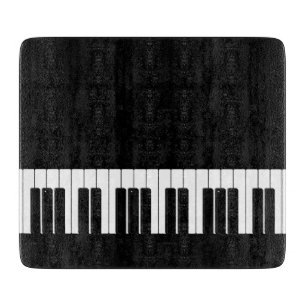Pianist Piano Keyboard Black and White Keys Schneidebrett