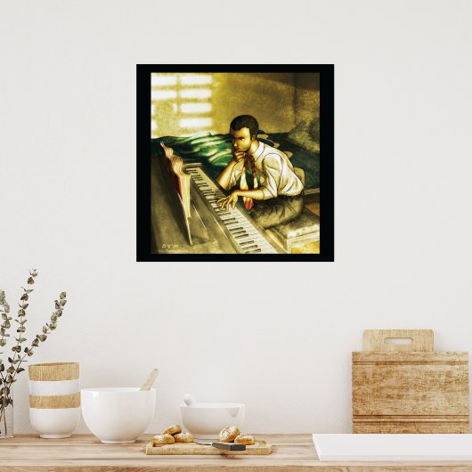 Pianist Poster (Küche)