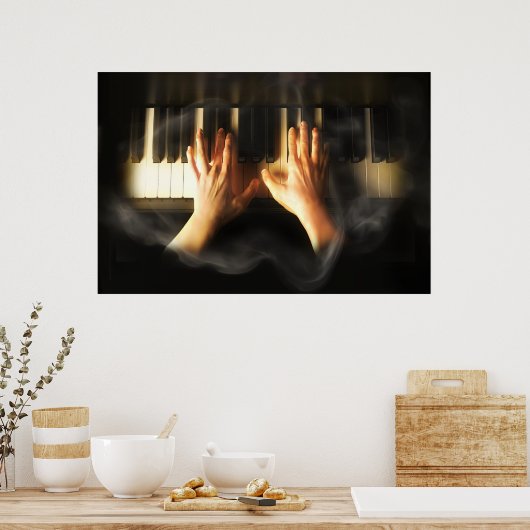 Pianist Poster (Küche)