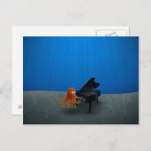 Pianist Postkarte (Vorne/Hinten)