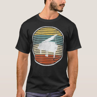 Pianist Retro Piano Gift Keyboard Musiker T-Shirt