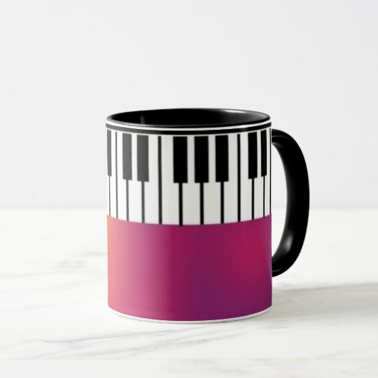 Pianist-Tasse Tasse (VorderseiteRechts)