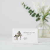 pianist visitenkarte (Stehend Vorderseite)