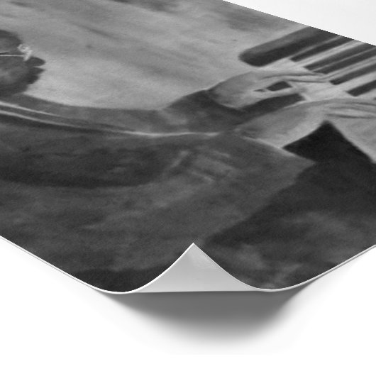 Pianista Jazz Poster (Ecke)