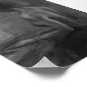 Pianista Mujer Originale Öle Kunstwerk Impresionie Poster (Ecke)